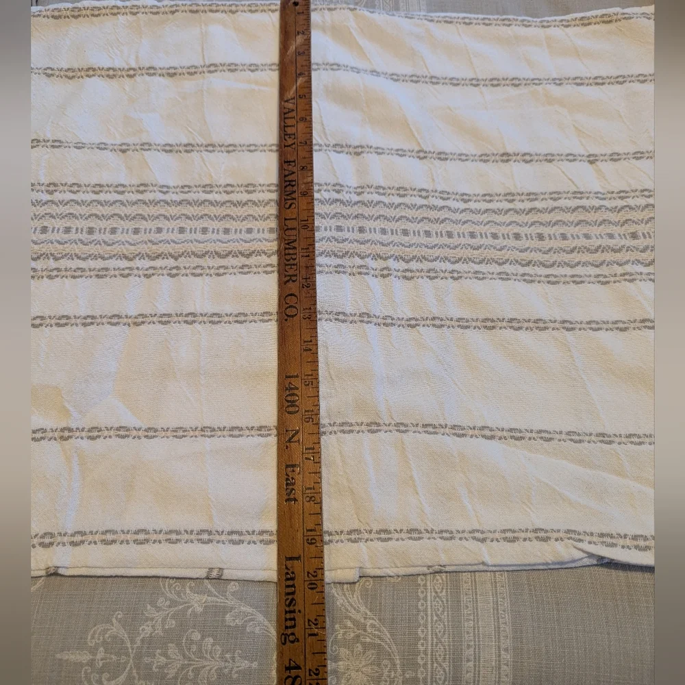 Coyuchi Standard Organic Cotton Pillow Sham India Striped Sustainable